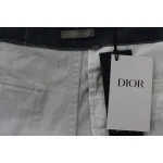 Dior x Stone Island 24Fw Pocket Dior Island Logo Denim Pants Blue
