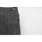 Dior x Stone Island 24Fw Pocket Dior Island Logo Denim Pants Grey