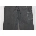 Dior x Stone Island 24Fw Pocket Dior Island Logo Denim Pants Grey