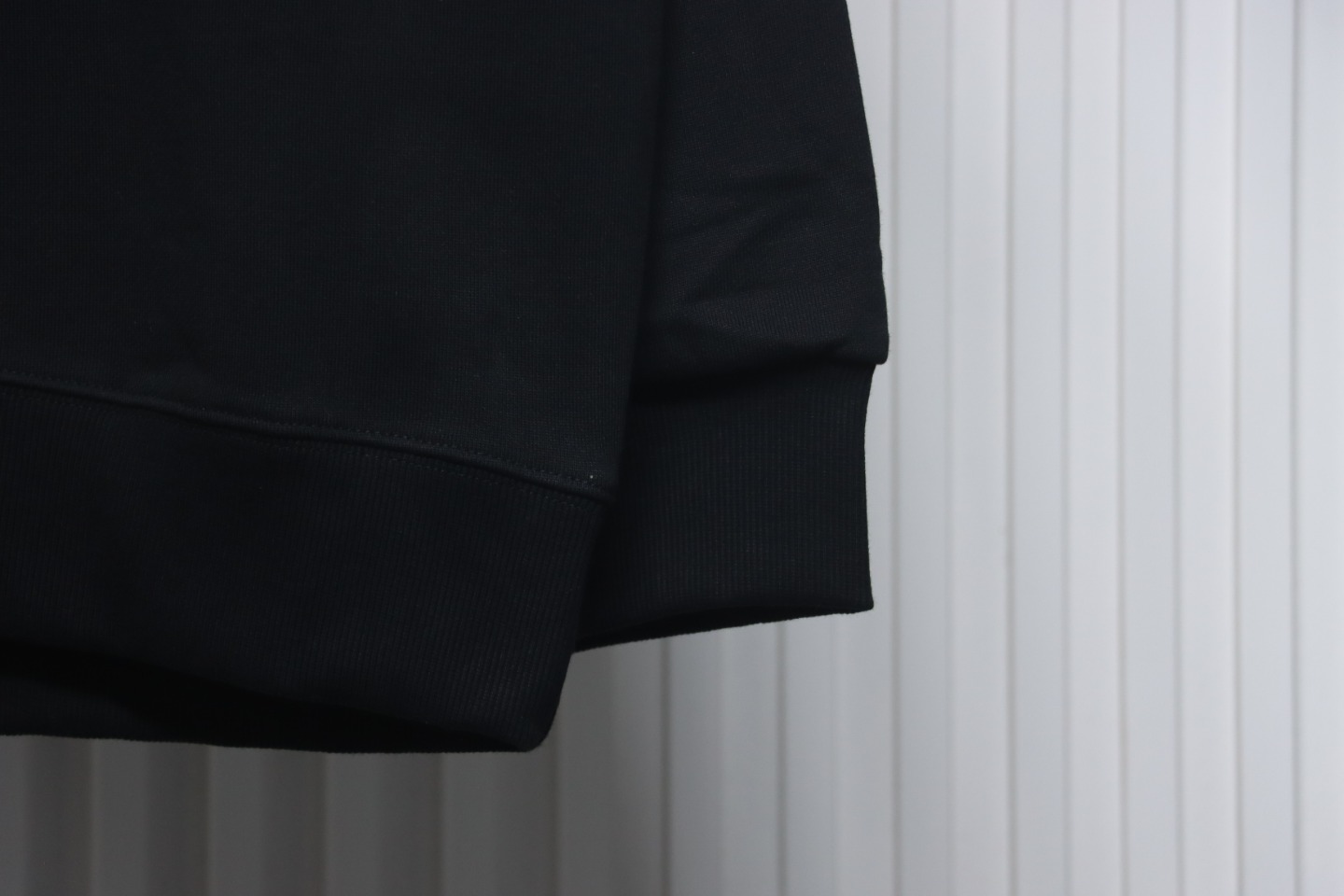 Dior x Stonelsland Embroidered Logo Crewneck Sweatshirt Black