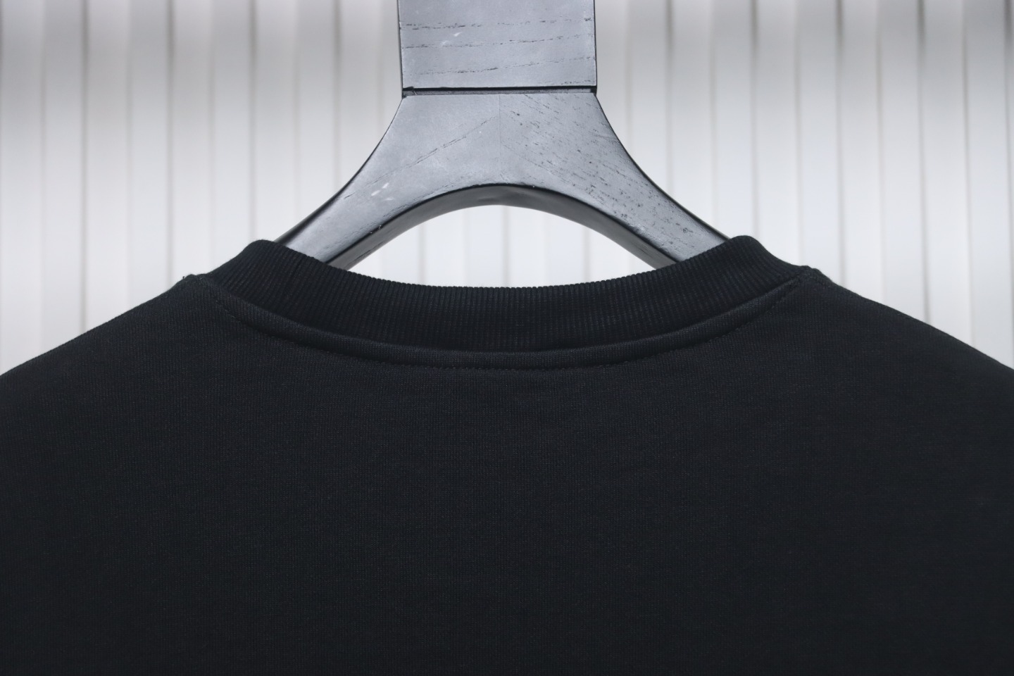 Dior x Stonelsland Embroidered Logo Crewneck Sweatshirt Black