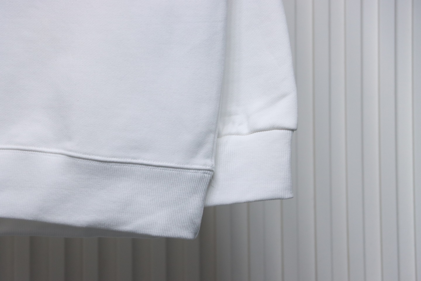 Dior x Stonelsland Embroidered Logo Crewneck Sweatshirt White