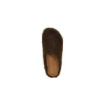 Marni Long-Hair Calfskin Fussbett Sabot Brown SBMS004601P412200M37