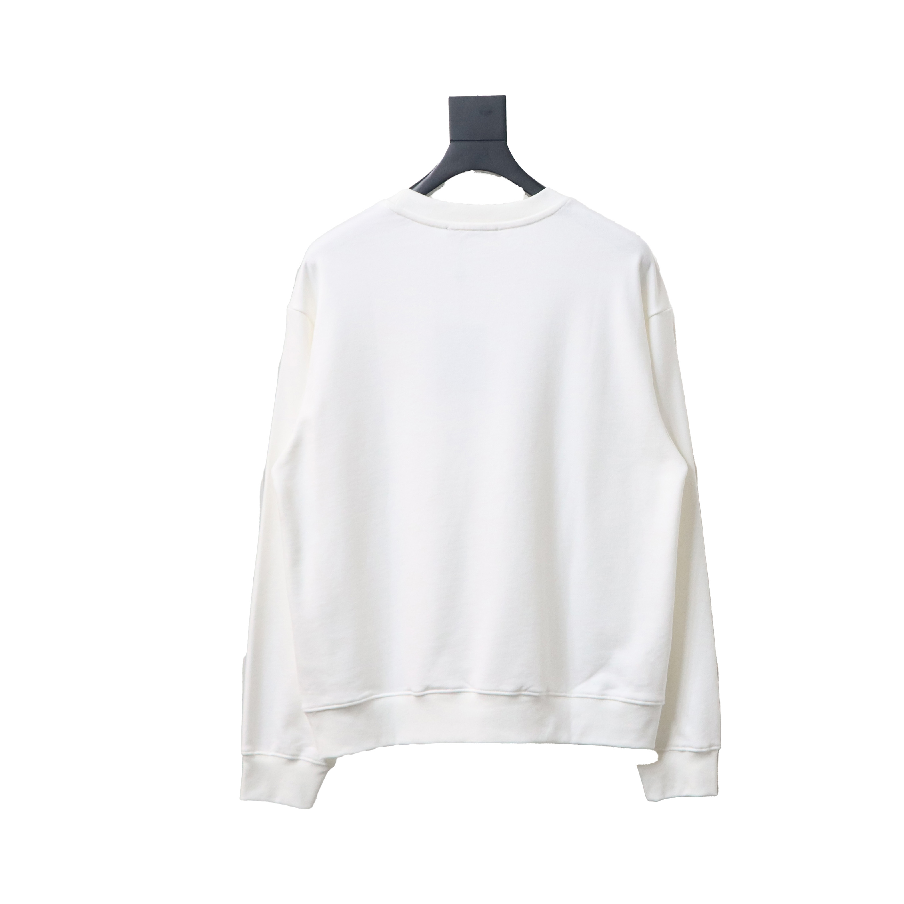 Louis Vuitton 24Fw Butterfly And Floral Painted Print Sweatshirt White