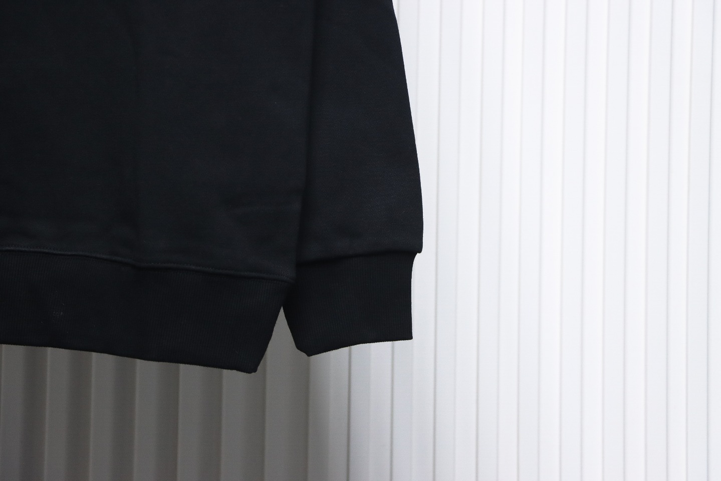 Louis Vuitton 24Fw Four-Leaf Clover Embroidery Crewneck Sweatshirt Black