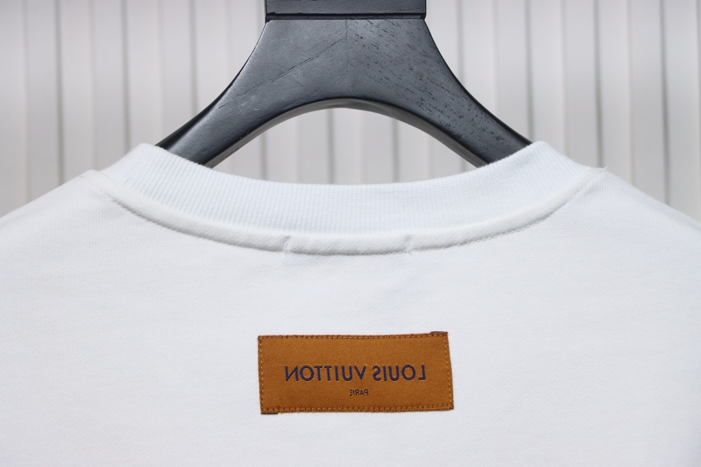 Louis Vuitton 24FW Graffiti Hand-Painted Pumpkin Crewneck Sweatshirt White
