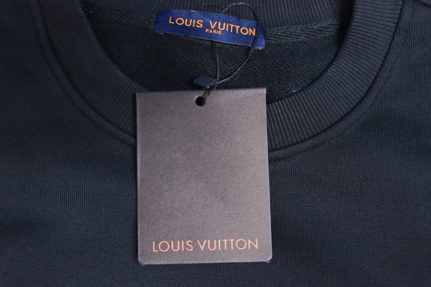 Louis Vuitton 24FW Three Flower Round Neck Sweatshirt Black