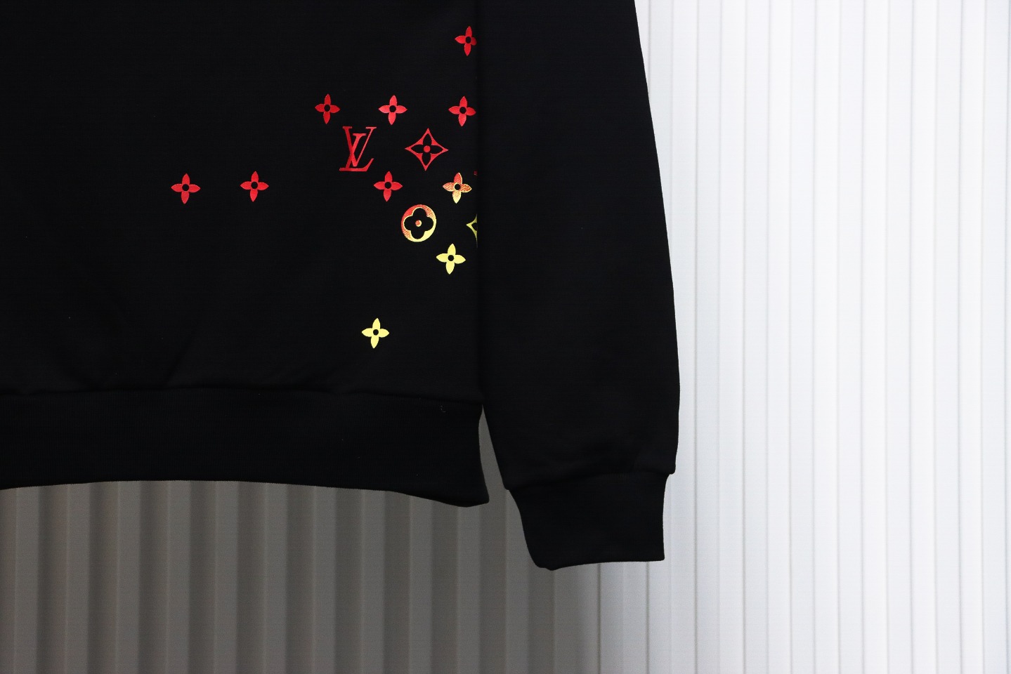 Louis Vuitton Graffiti Crewneck Sweatshirt Black