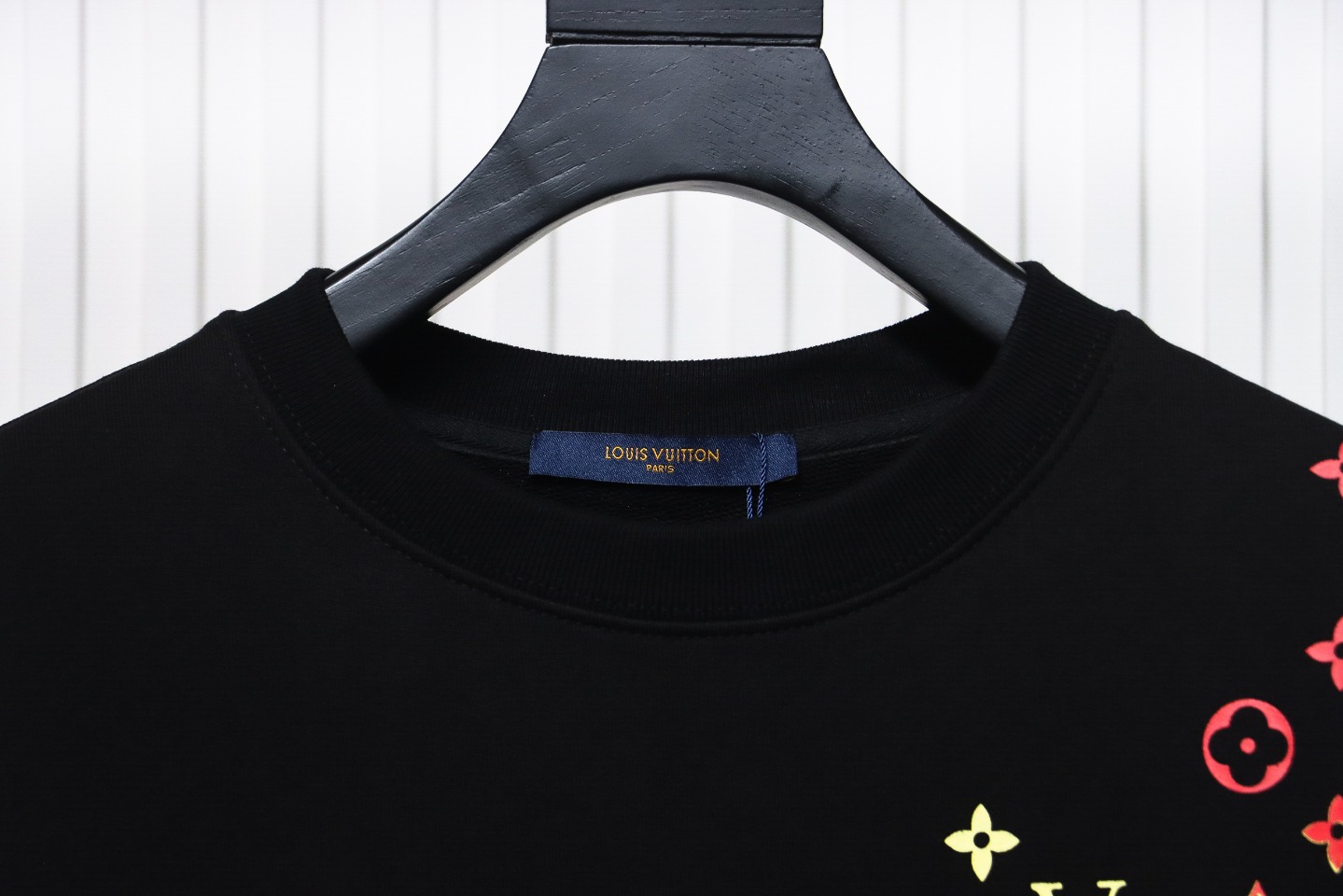 Louis Vuitton Graffiti Crewneck Sweatshirt Black