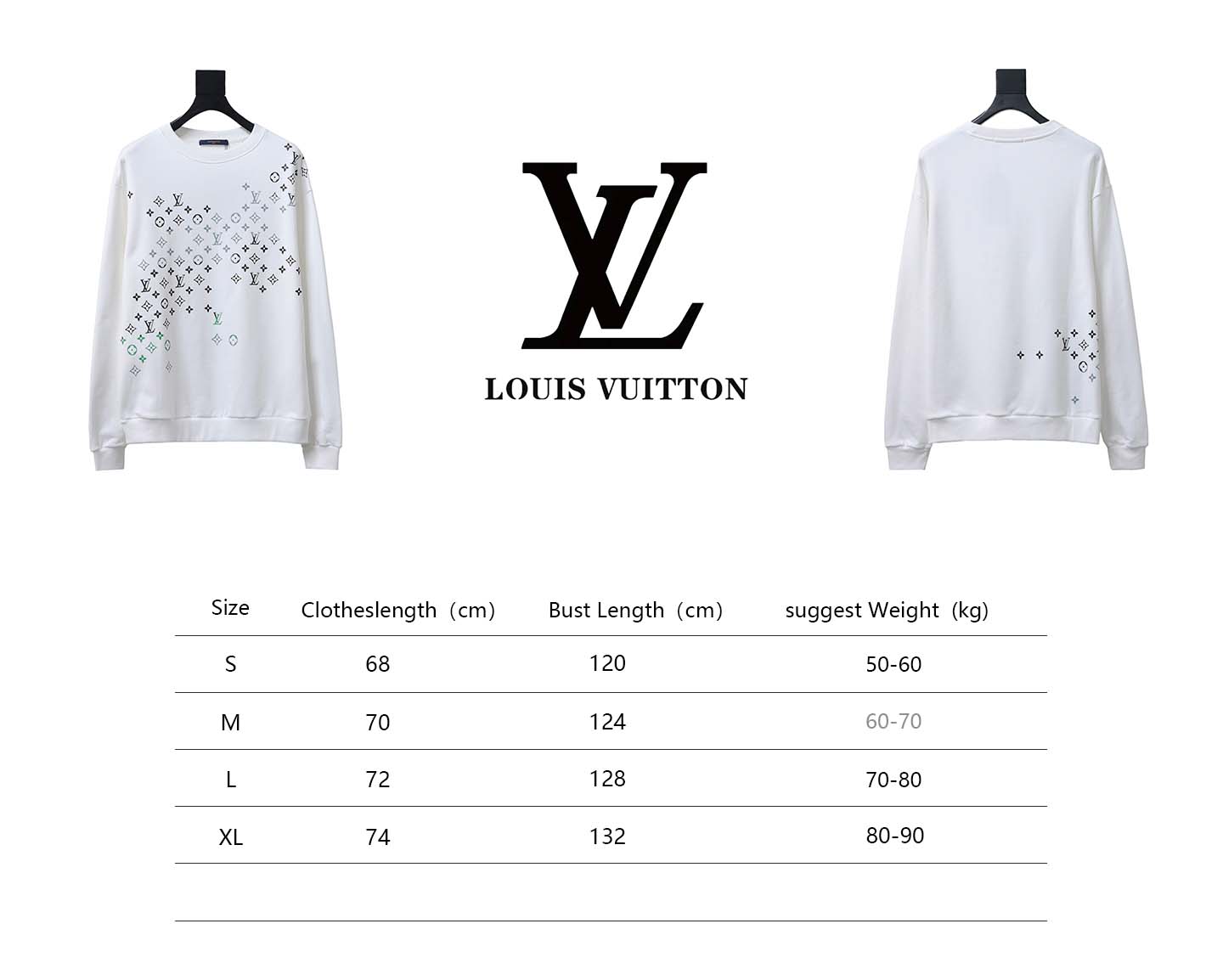Louis Vuitton Graffiti Crewneck Sweatshirt White