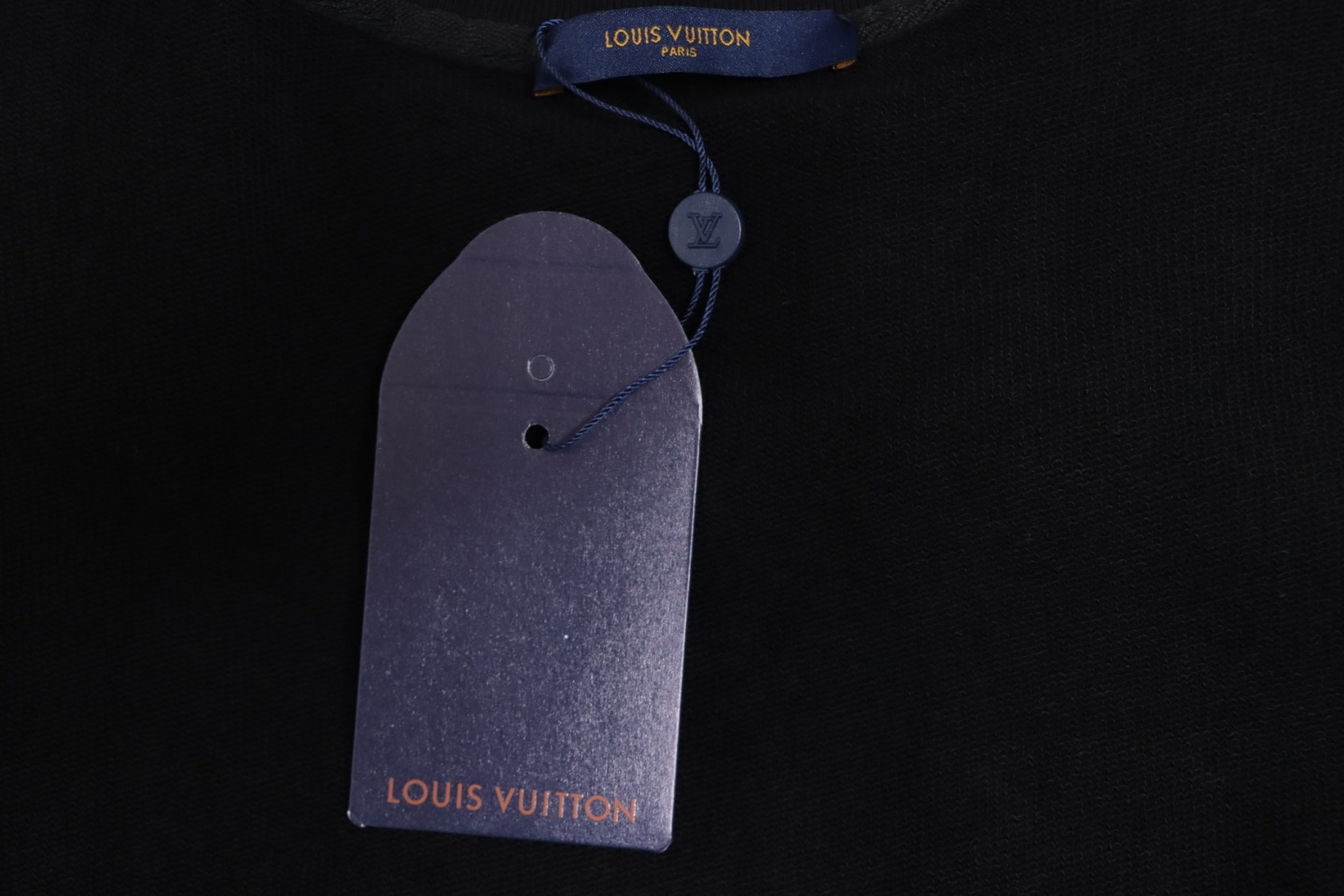 Louis Vuitton Graffiti Lettering Crewneck Sweatshirt Black