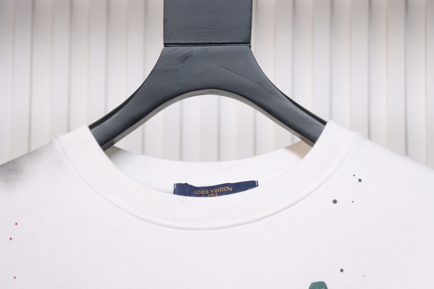 Louis Vuitton Graffiti Lettering Crewneck Sweatshirt White