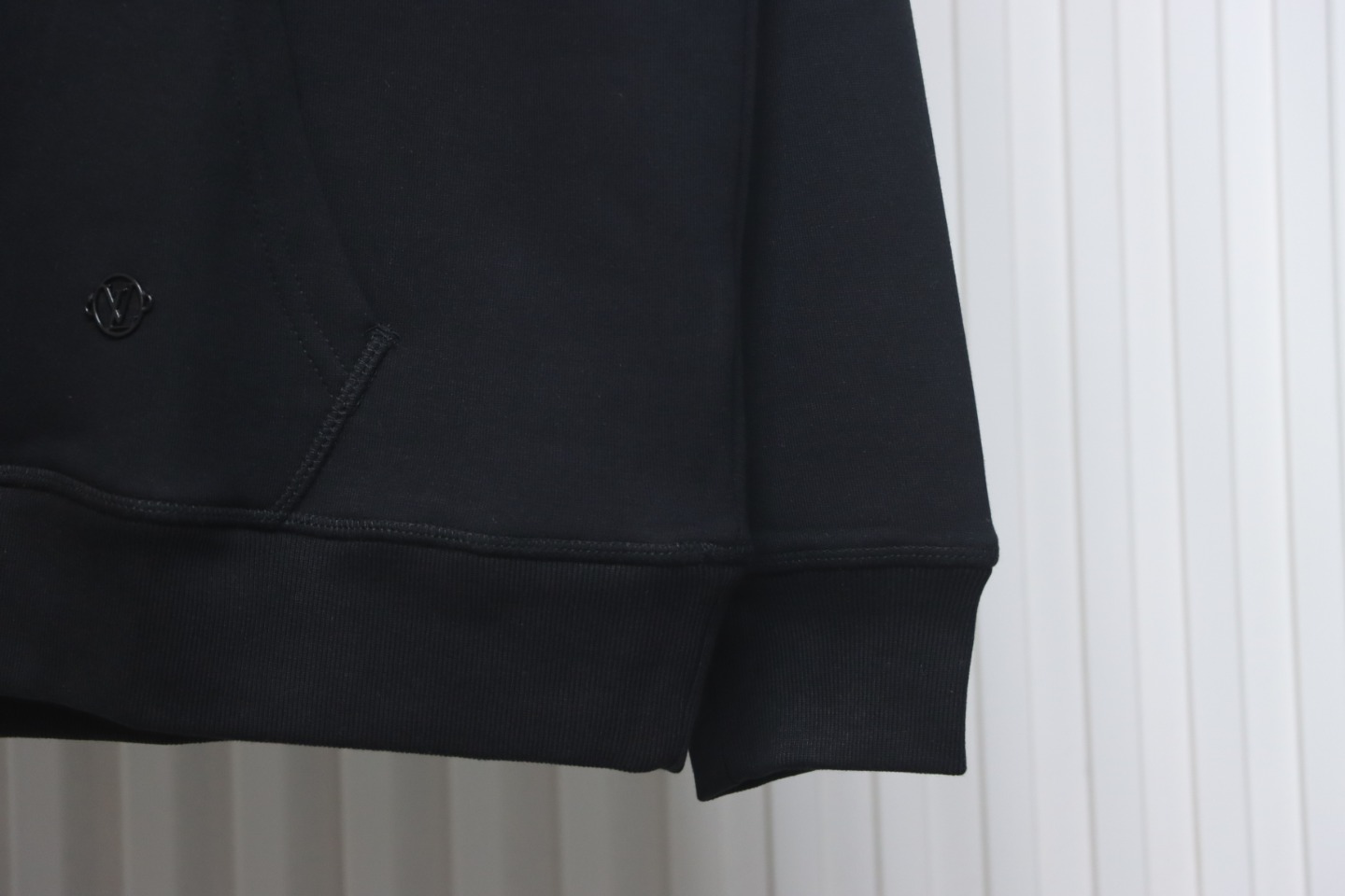 Louis Vuitton Hardware Floral Hoodie Black