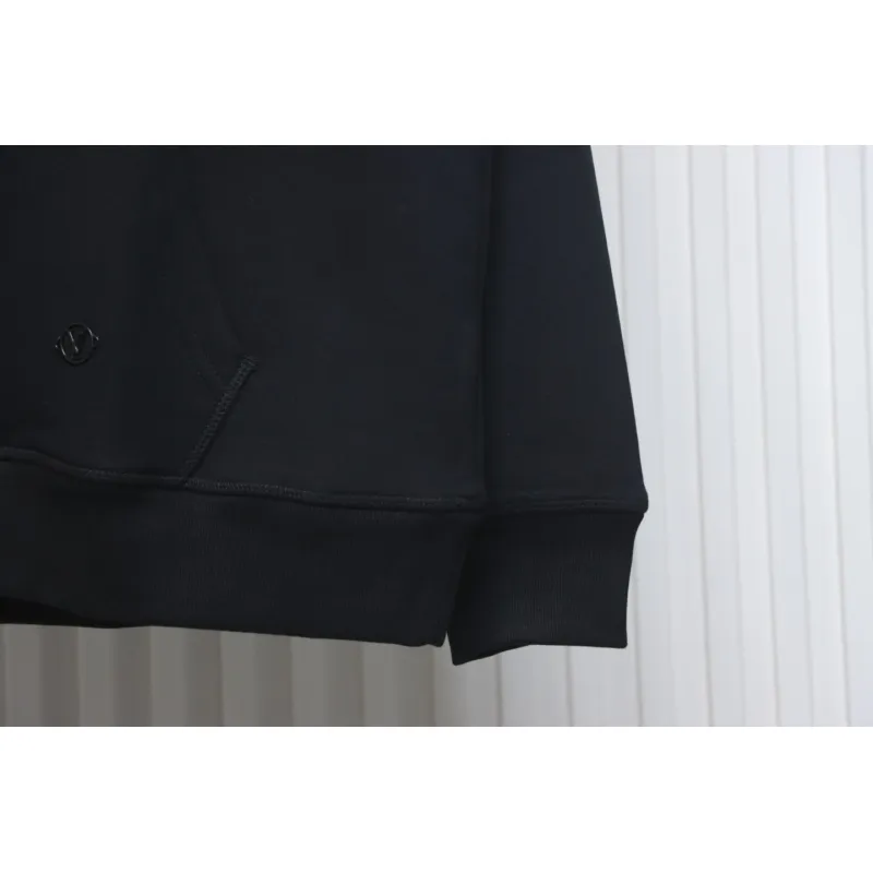 Louis Vuitton Hardware Floral Hoodie Black