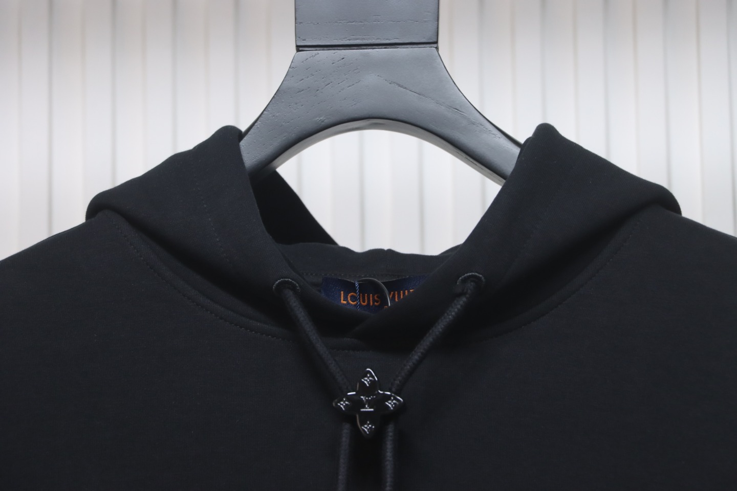 Louis Vuitton Hardware Floral Hoodie Black