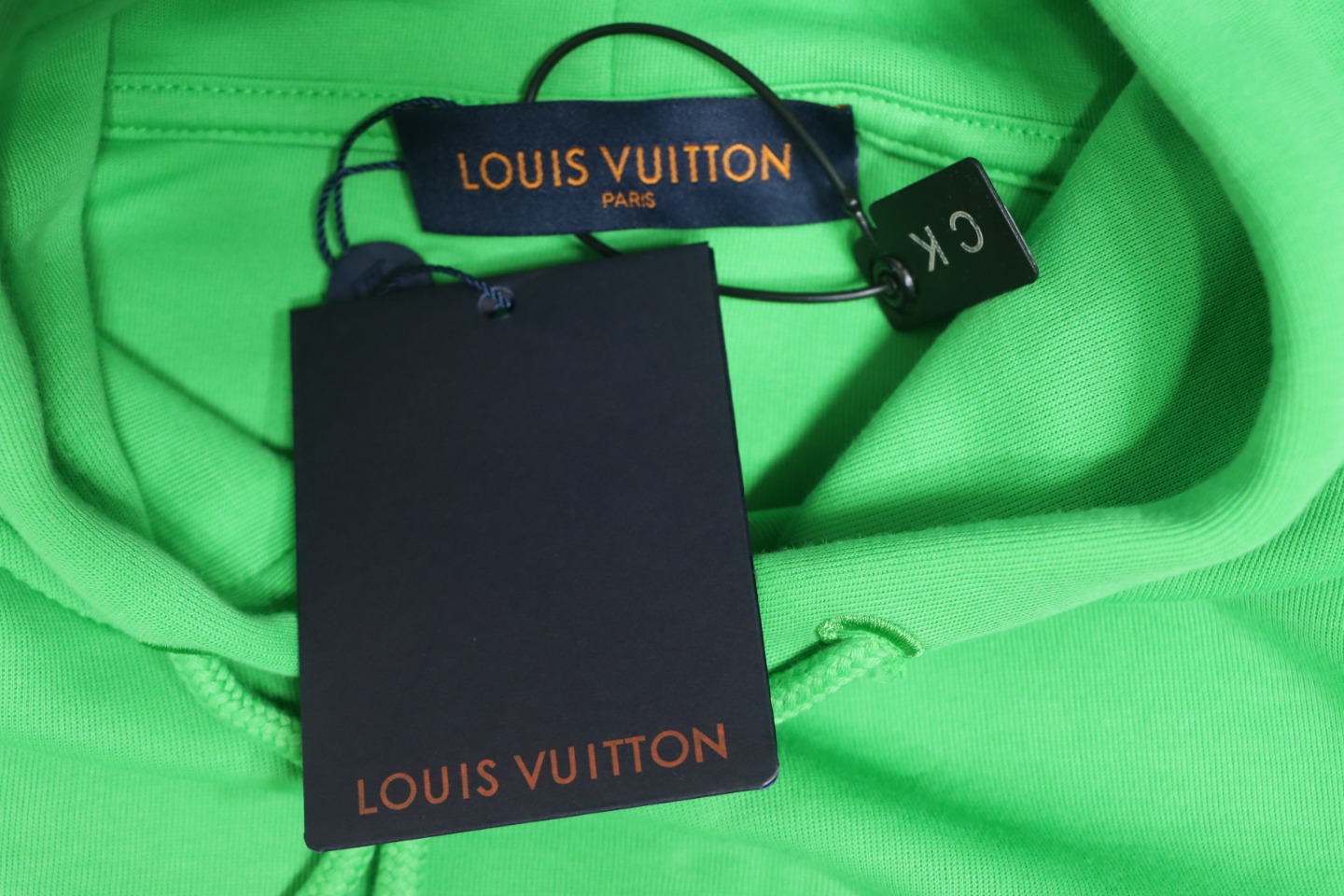 Louis Vuitton Hardware Floral Hoodie Green