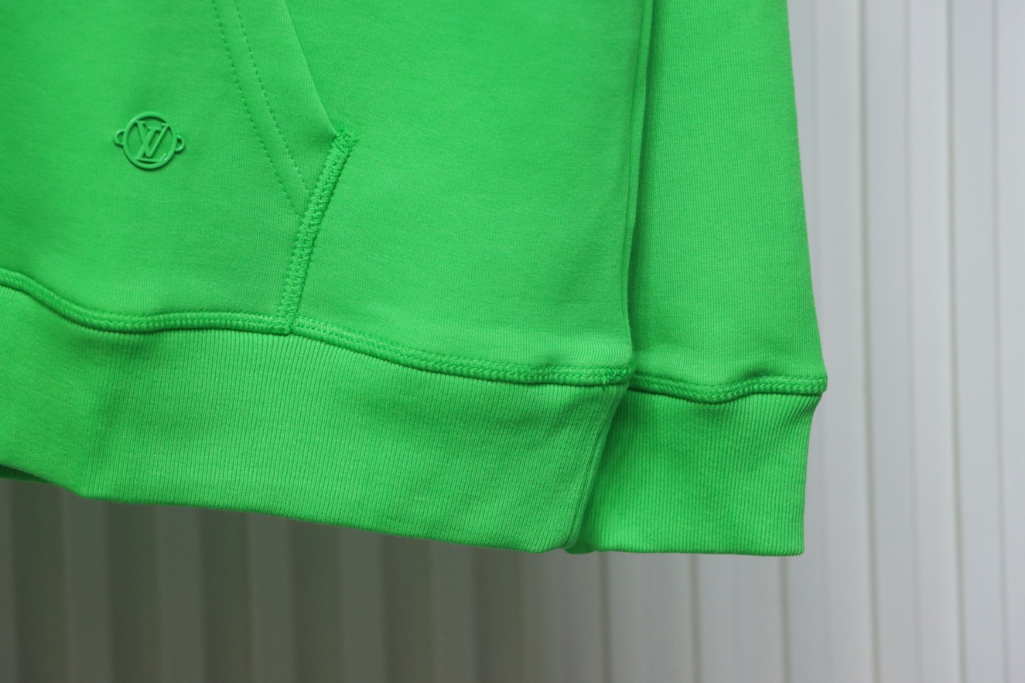 Louis Vuitton Hardware Floral Hoodie Green