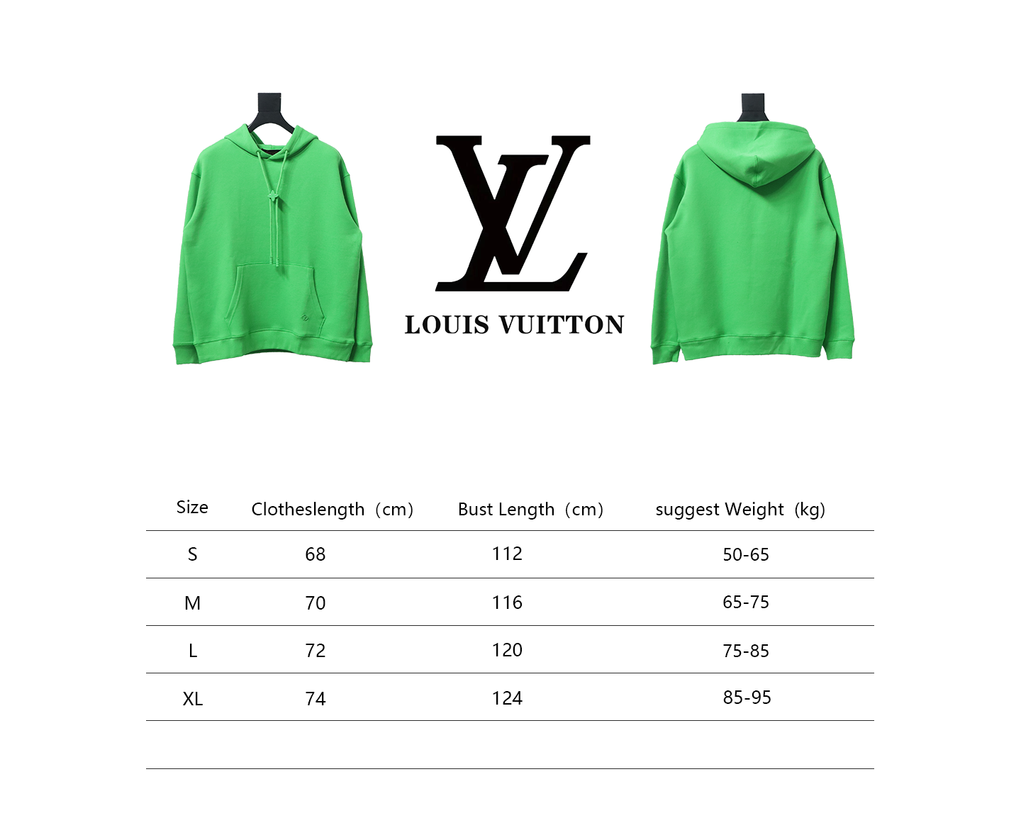 Louis Vuitton Hardware Floral Hoodie Green