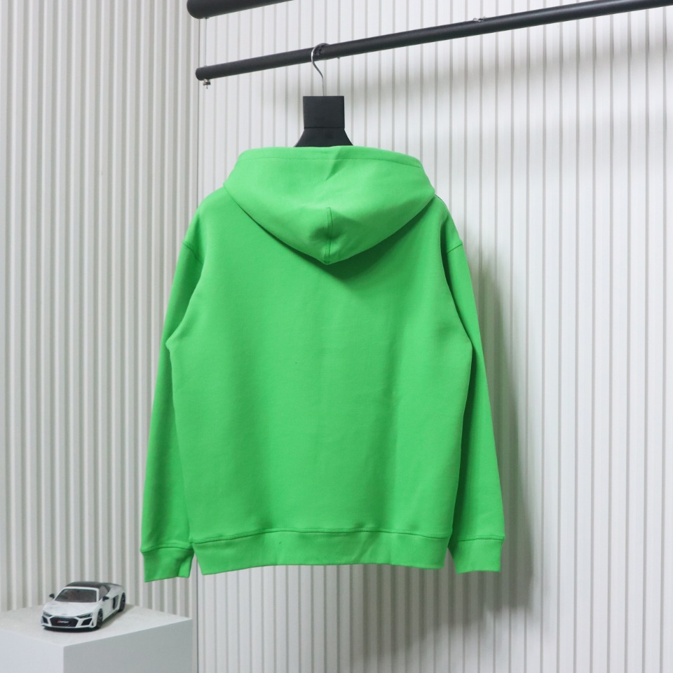 Louis Vuitton Hardware Floral Hoodie Green