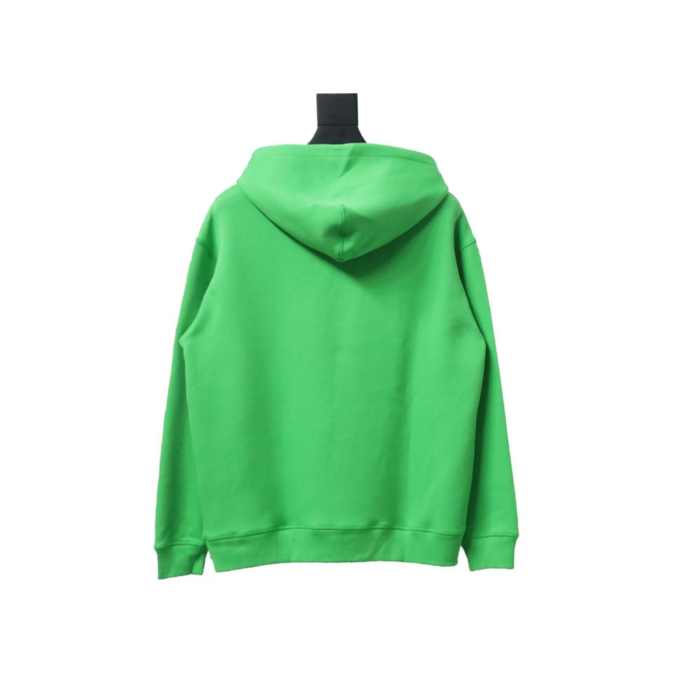 Louis Vuitton Hardware Floral Hoodie Green
