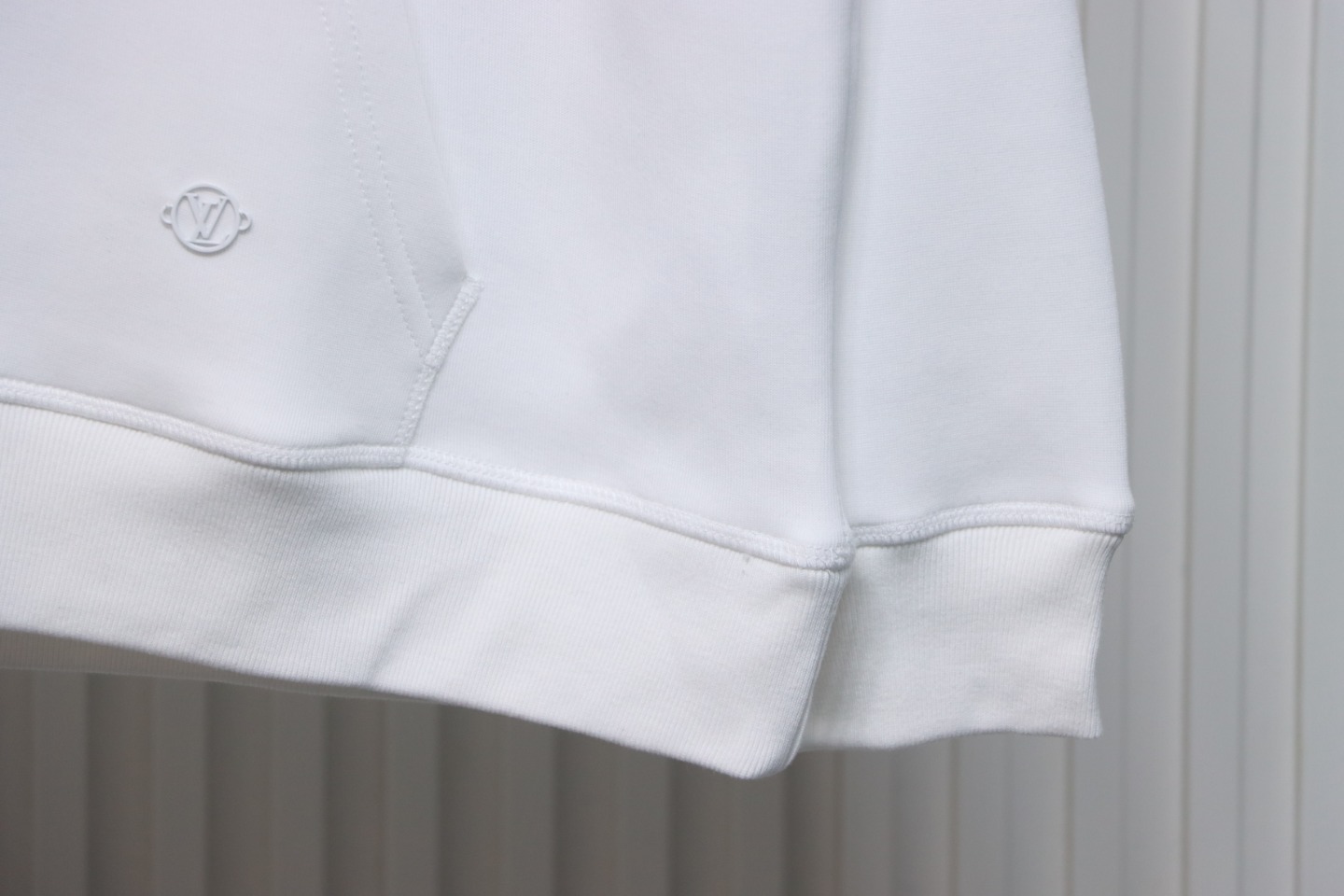 Louis Vuitton Hardware Floral Hoodie White