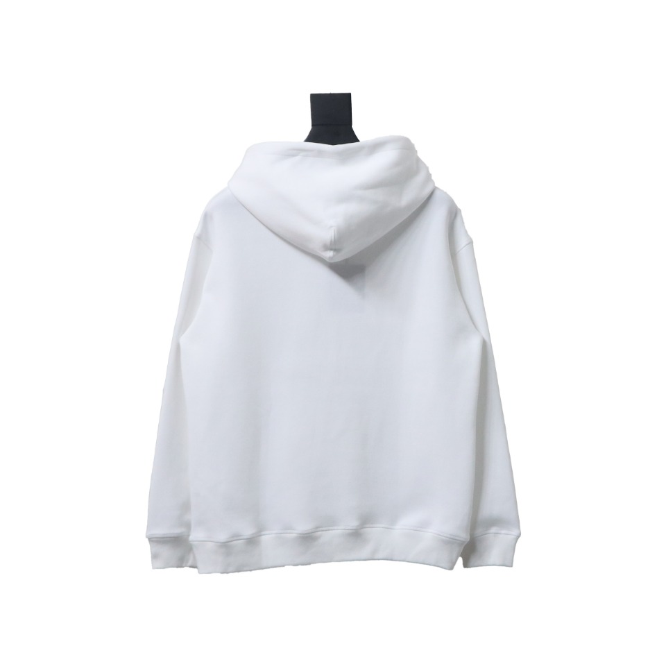 Louis Vuitton Hardware Floral Hoodie White