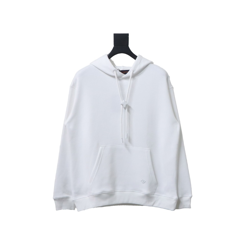 Louis Vuitton Hardware Floral Hoodie White