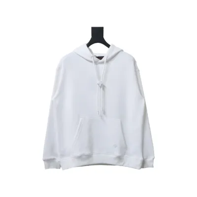 Louis Vuitton Hardware Floral Hoodie White 01