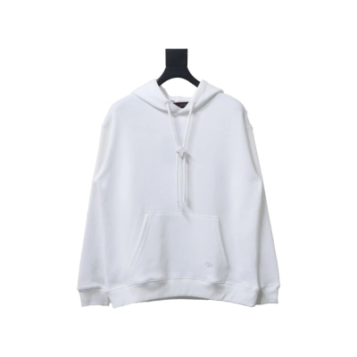 Louis Vuitton Hardware Floral Hoodie White 01