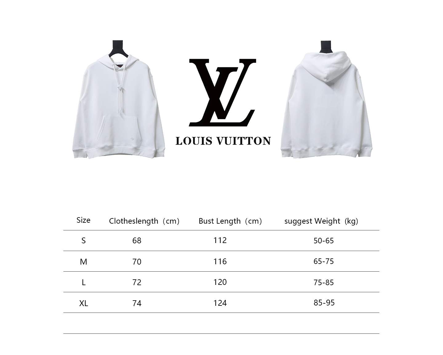 Louis Vuitton Hardware Floral Hoodie White