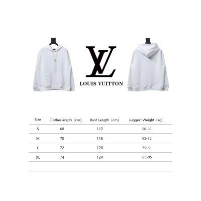 Louis Vuitton Hardware Floral Hoodie White 02