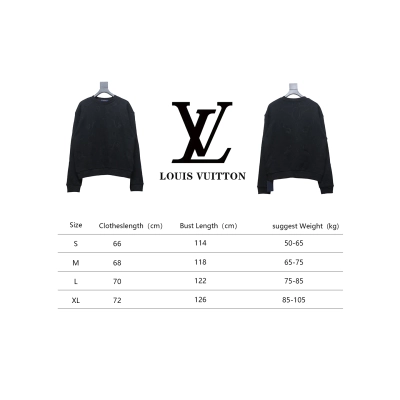 Louis Vuitton Intarsia Embroidery Crewneck Sweatshirt 02