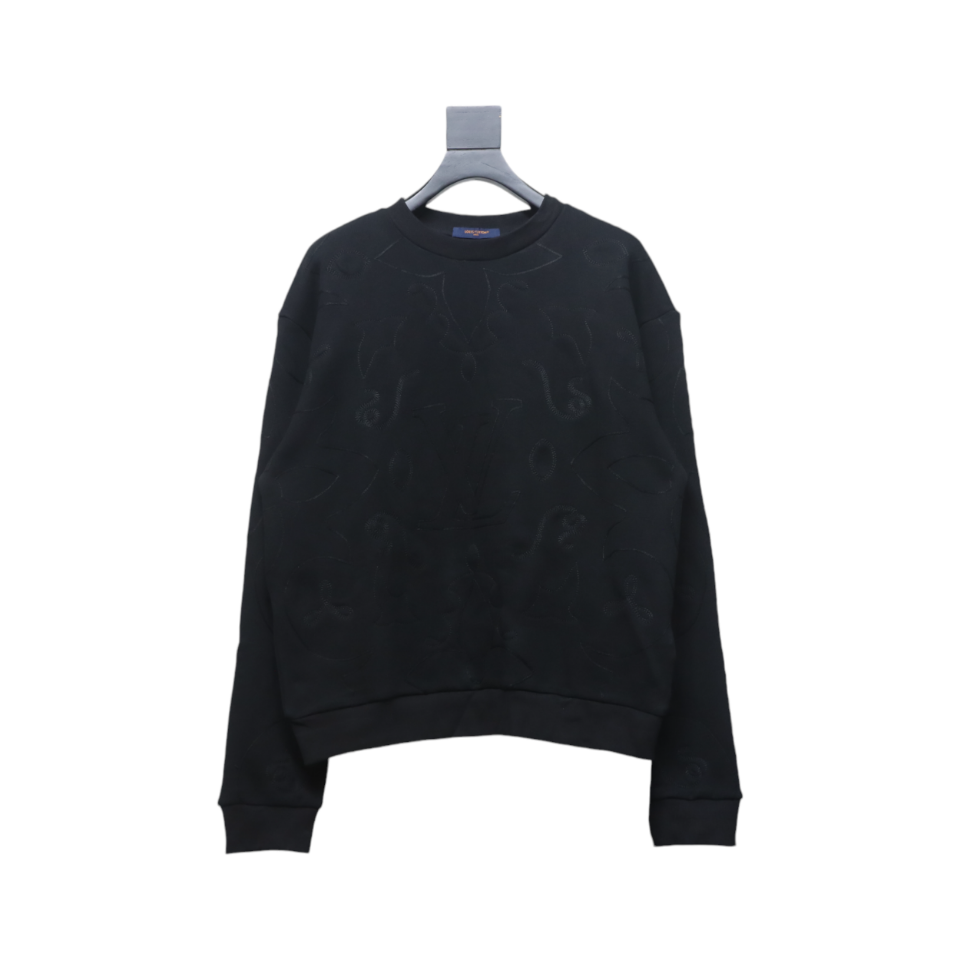Louis Vuitton Intarsia Embroidery Crewneck Sweatshirt