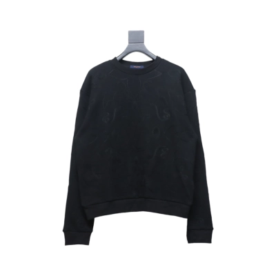 Louis Vuitton Intarsia Embroidery Crewneck Sweatshirt 01
