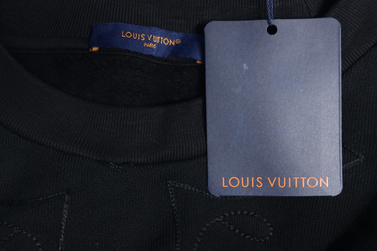 Louis Vuitton Intarsia Embroidery Crewneck Sweatshirt