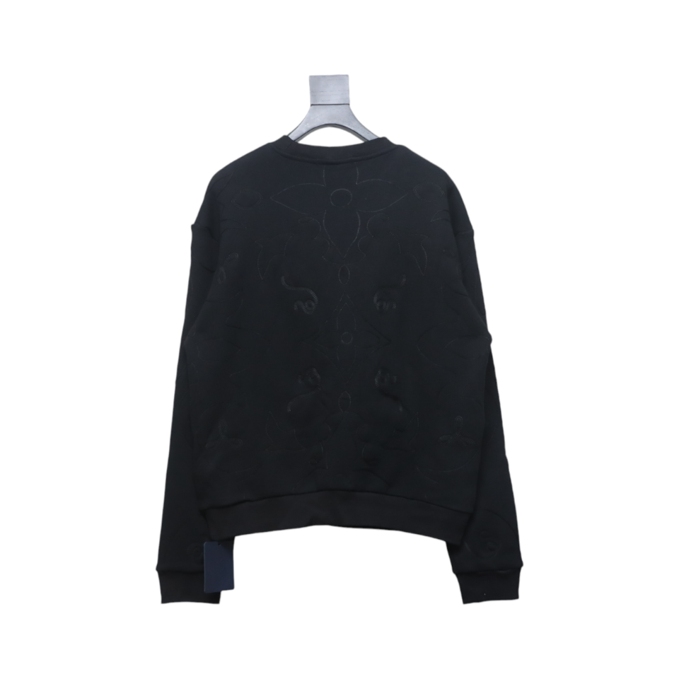 Louis Vuitton Intarsia Embroidery Crewneck Sweatshirt