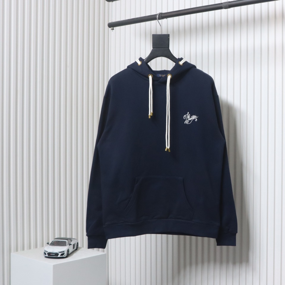 Louis Vuitton Nautical Double Knot Embroidered Hoodie