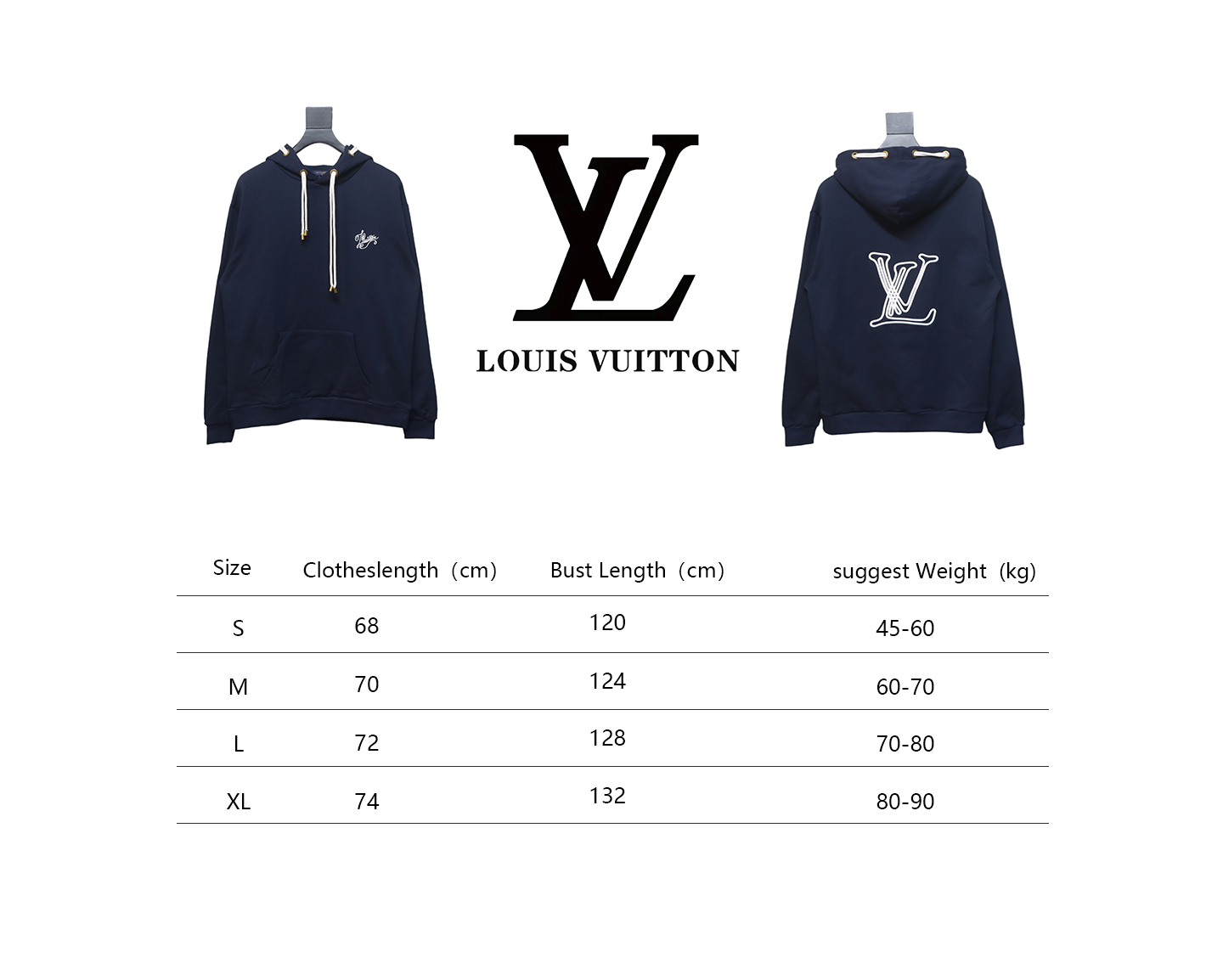 Louis Vuitton Nautical Double Knot Embroidered Hoodie