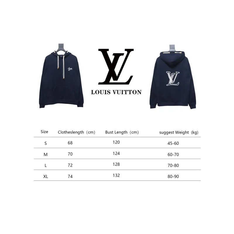 Louis Vuitton Nautical Double Knot Embroidered Hoodie