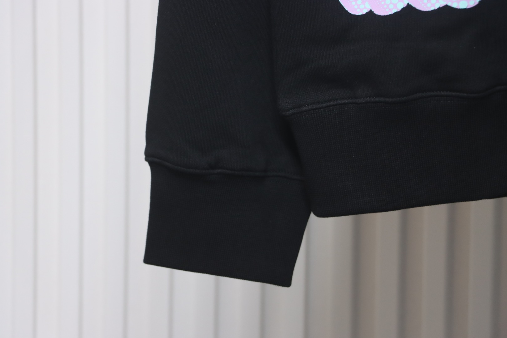 Louis Vuitton Pumpkin Print Crewneck Sweatshirt Black