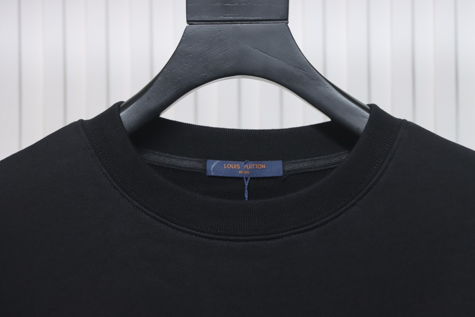 Louis Vuitton Pumpkin Print Crewneck Sweatshirt Black
