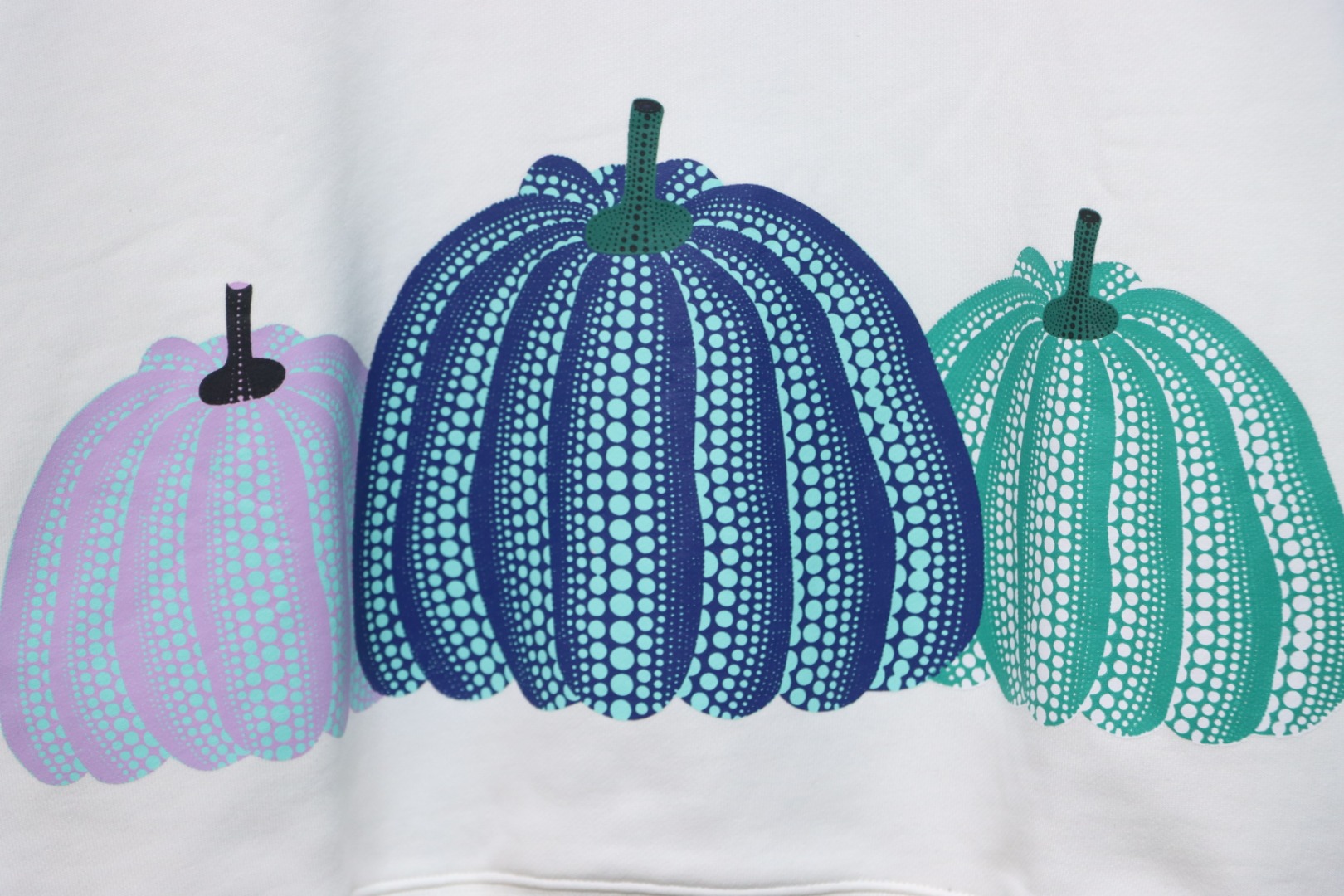 Louis Vuitton Pumpkin Print Crewneck Sweatshirt White