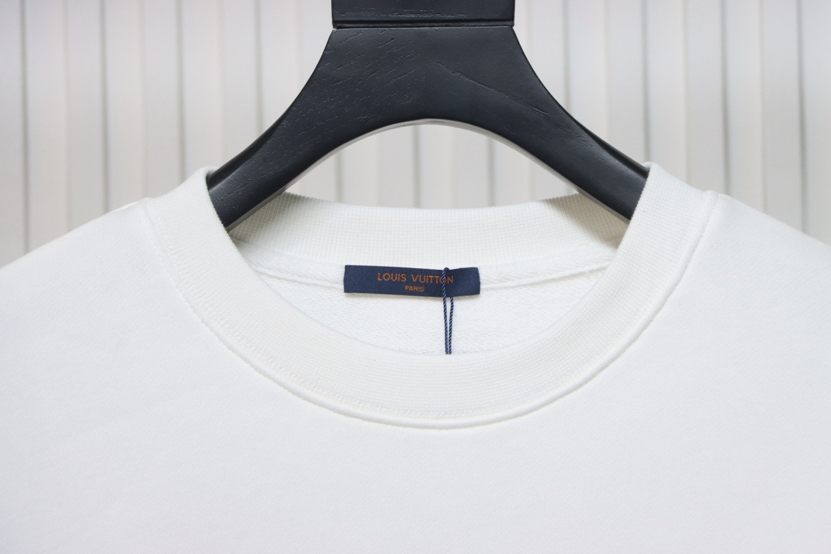 Louis Vuitton Pumpkin Print Crewneck Sweatshirt White