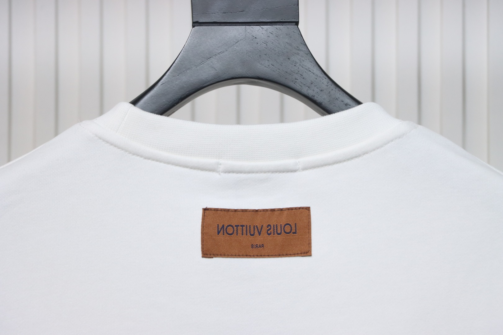 Louis Vuitton Pumpkin Print Crewneck Sweatshirt White