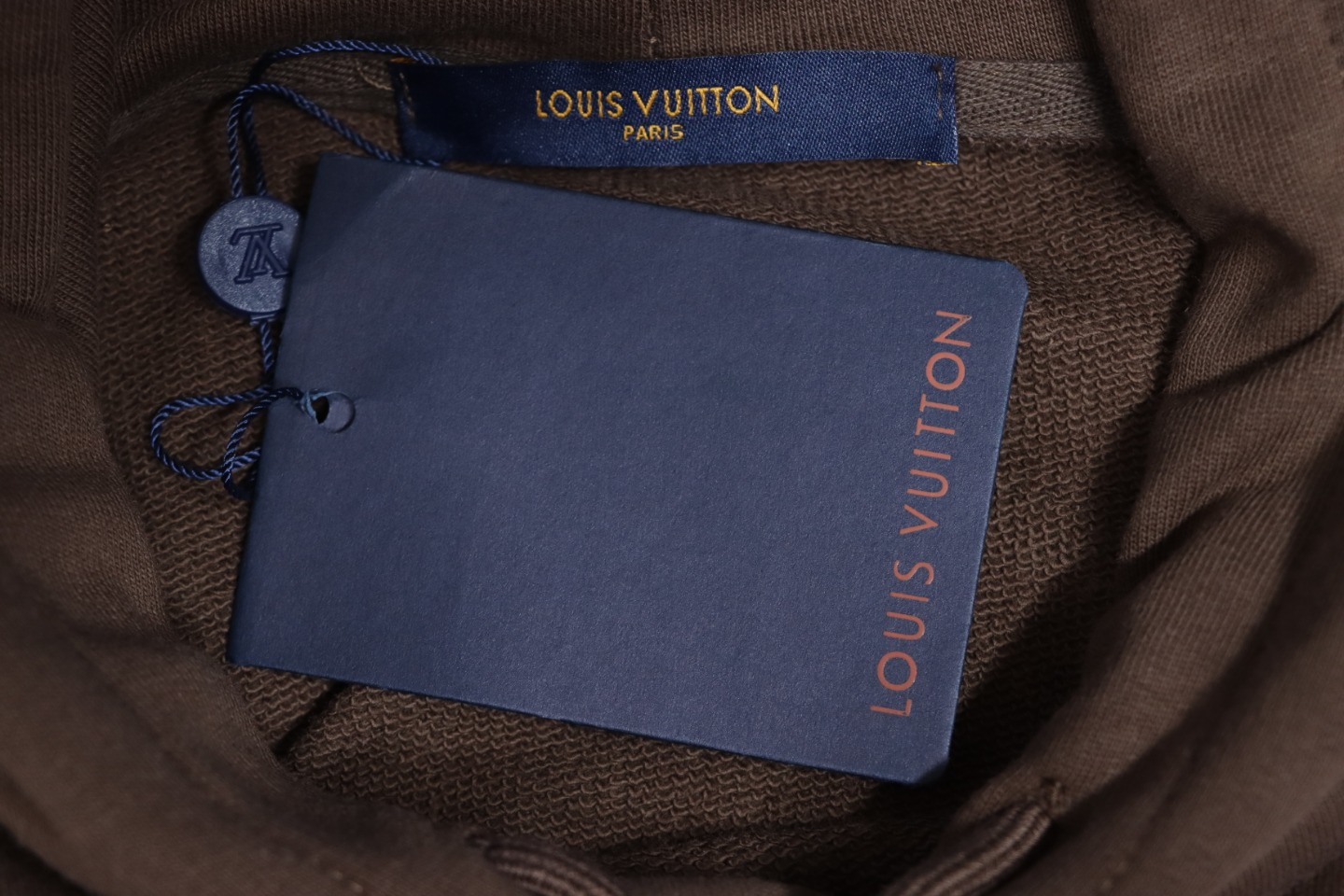 Louis Vuitton Turquoise Sunflower Drawstring Hoodie