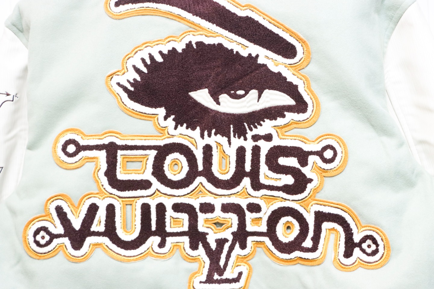 Louis Vuitton 23Fw Devil's Eye Baseball Jacket
