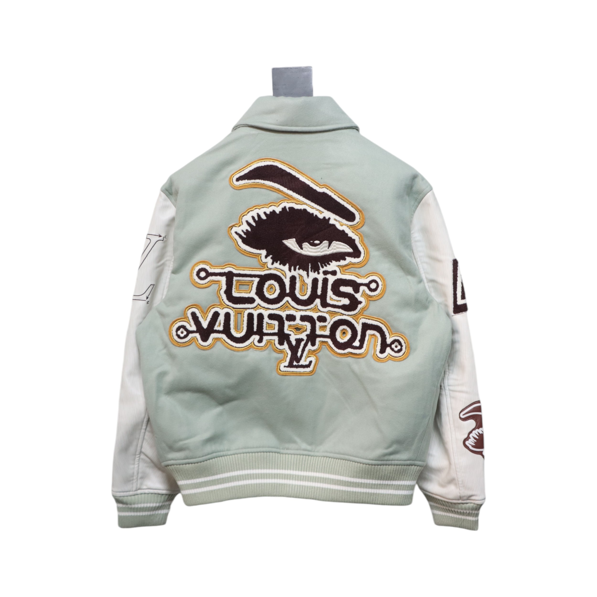 Louis Vuitton 23Fw Devil's Eye Baseball Jacket