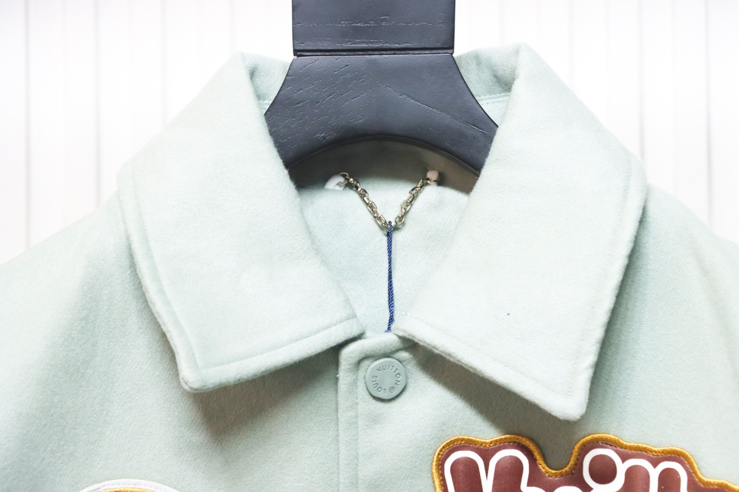 Louis Vuitton 23Fw Devil's Eye Baseball Jacket