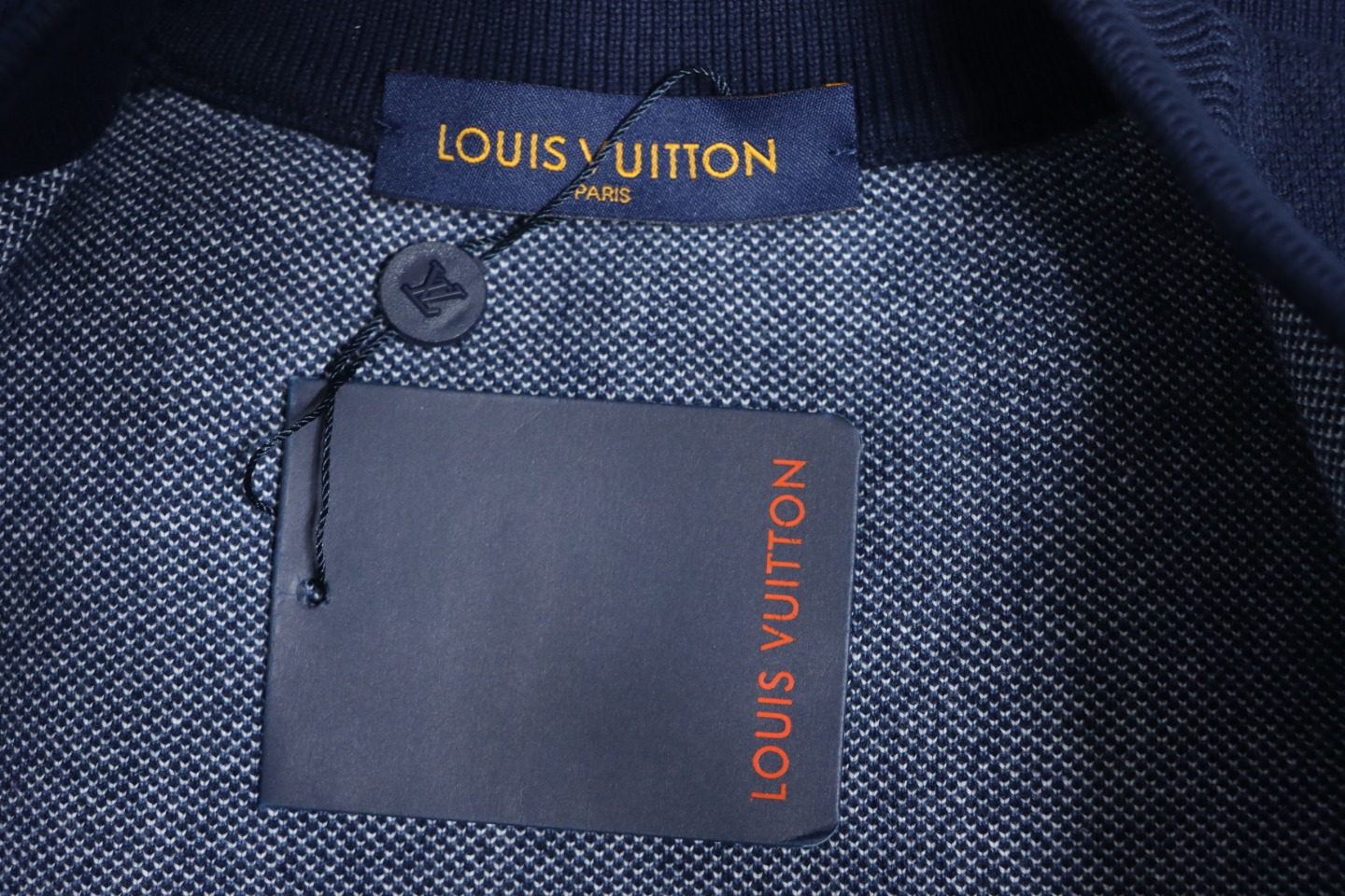 Louis Vuitton 23Fw Floral Jacquard Logo Knitted Jacket