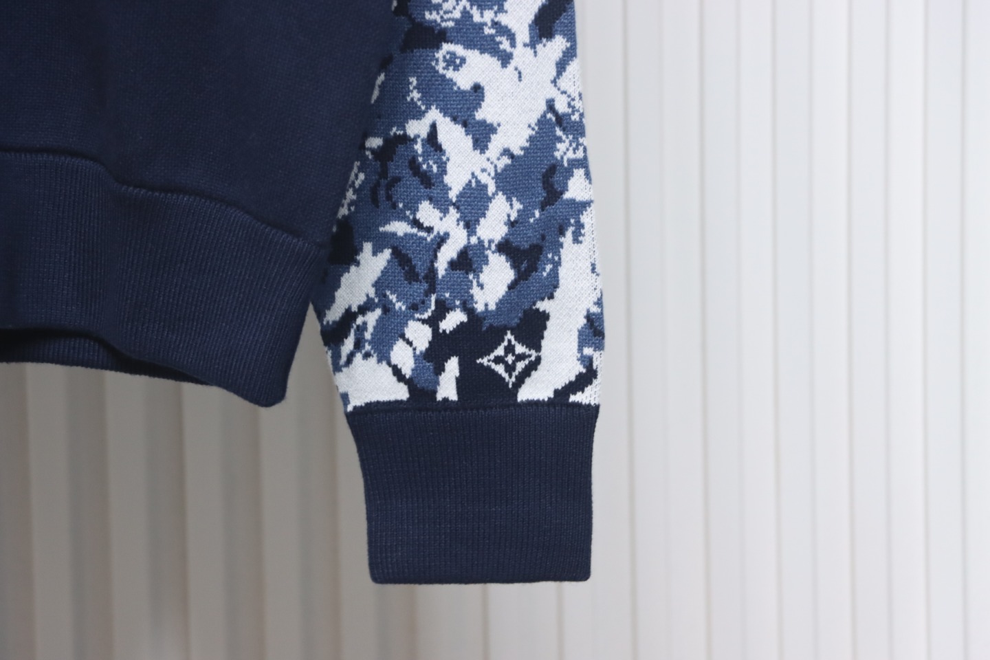 Louis Vuitton 23Fw Floral Jacquard Logo Knitted Jacket